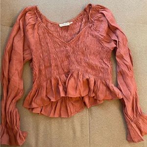 Vestique peplum top. So cute worn once